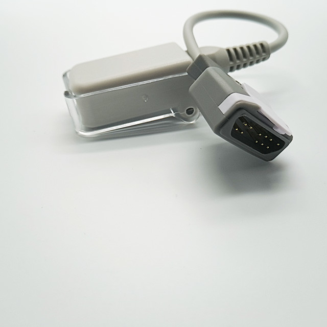ISO13485 12 Pin  SPO2 Adaptor cable No Sterile