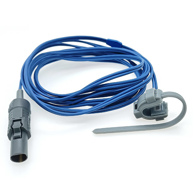 300cm Spo2 Blood Oxygen Sensor Grey Connector Compatible For Dixtal